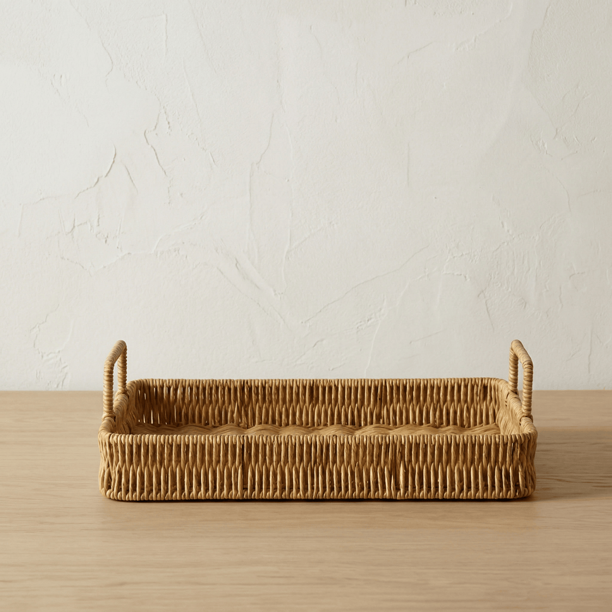 Rattan Scallop Tray