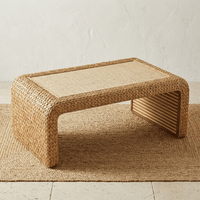 Round Rattan Coffee Table